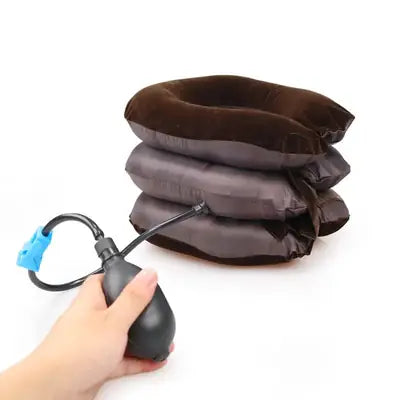 Neck Stretcher Inflatable Air Neck Traction Apparatus Device Soft Neck Cervical Collar Pillow Pain Stress Pain Relief Tractor