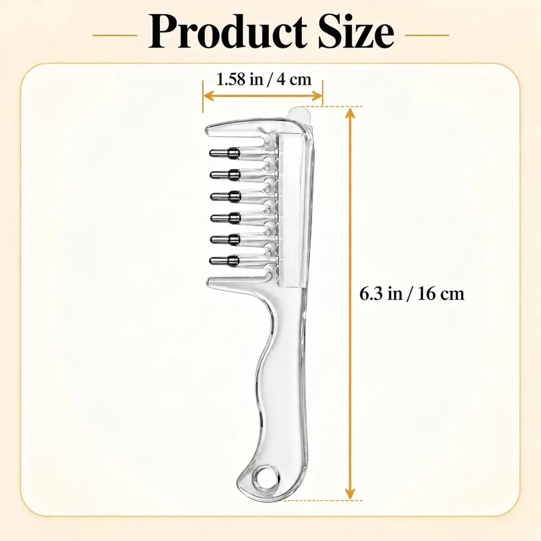Liquid Hair Oil Applicator Comb